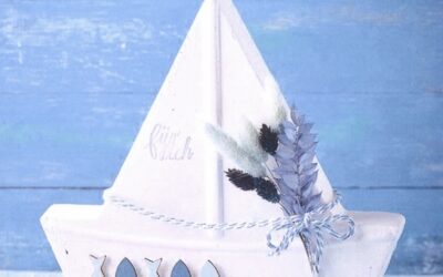 Schiff aus Raysin für Konfirmation / Kommunion