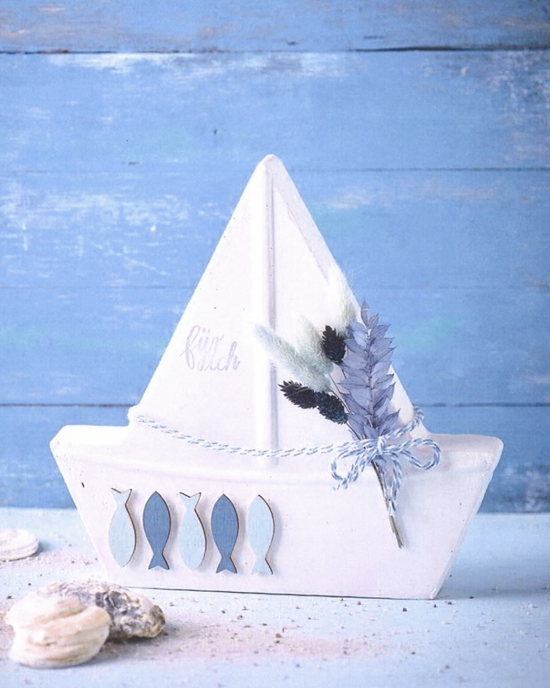 Schiff aus Raysin für Konfirmation / Kommunion