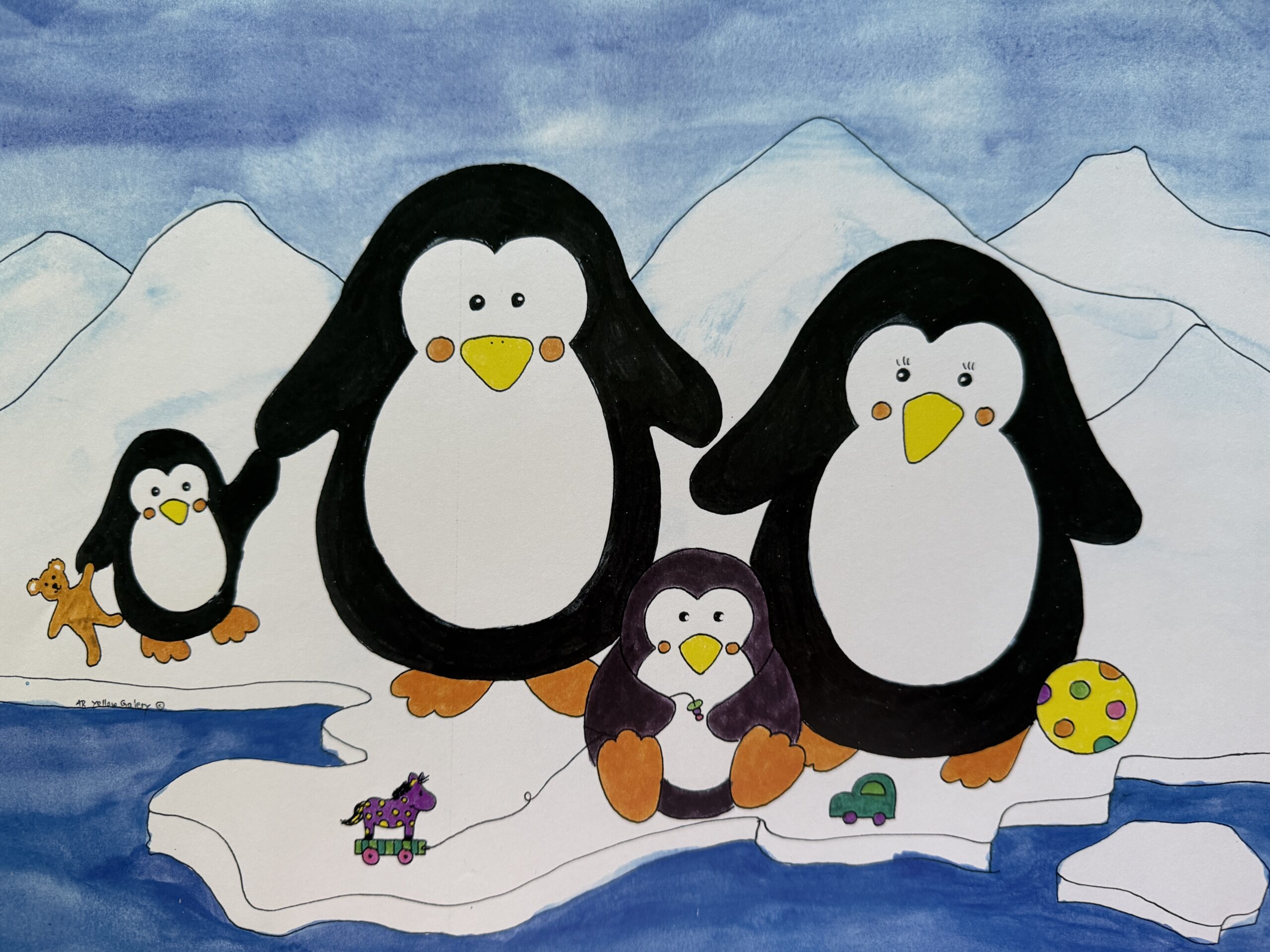 Retro-Kinderbild