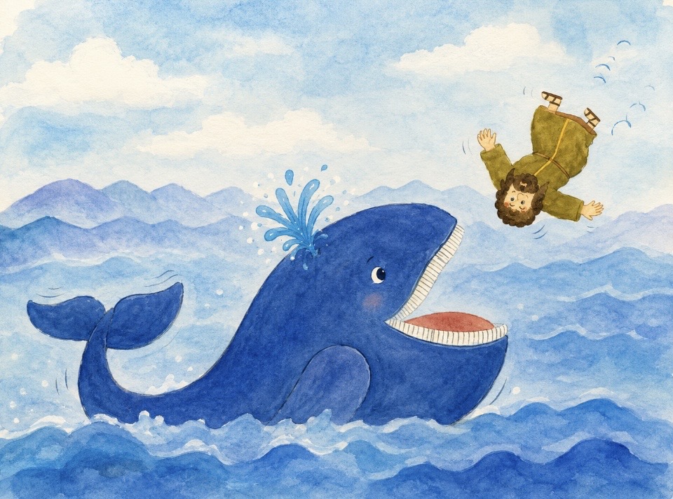 Aquarell-Kinderbild